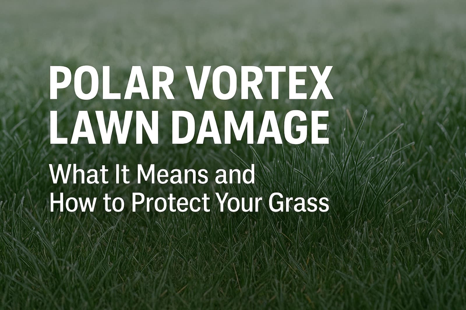 Polar Vortex Lawn Damage: What It Means and How to Protect Your Grass